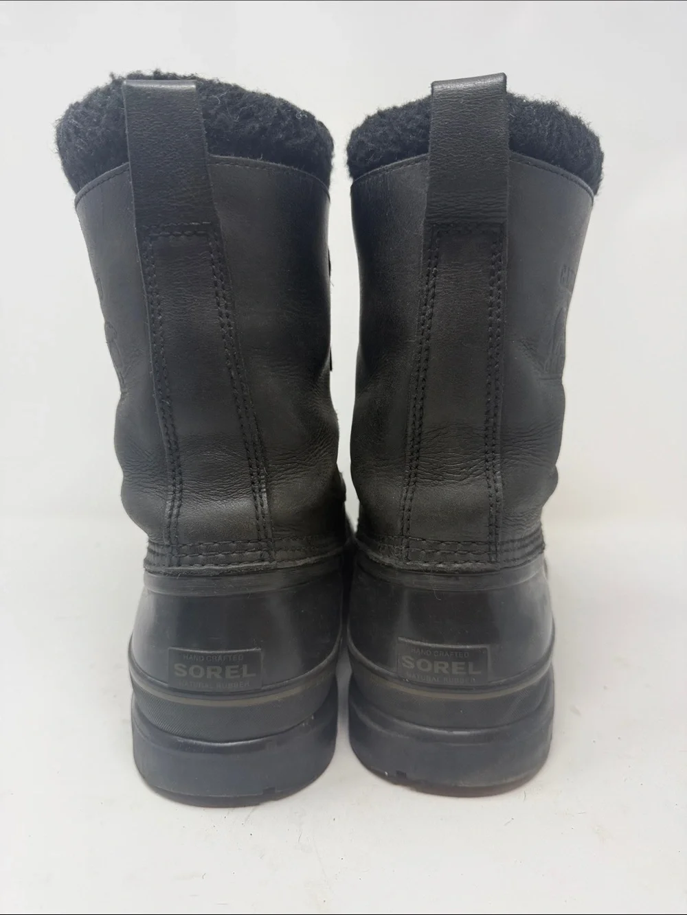 Sorel Black Insulated Lace-Up Winter Boots